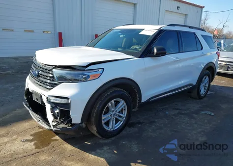 2021 Ford Explorer Xlt из США, поврежденный, VIN 1FMSK8DH7MGB87070